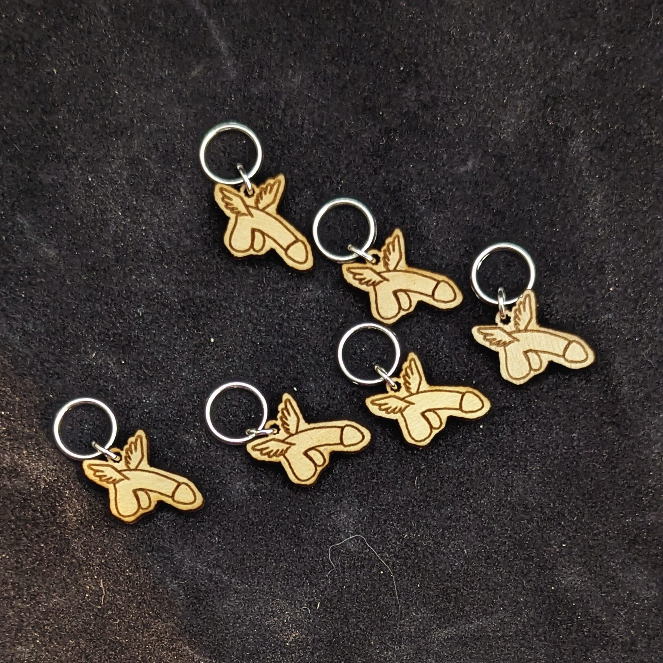 Stitch Markers | Cardinal Woodwork