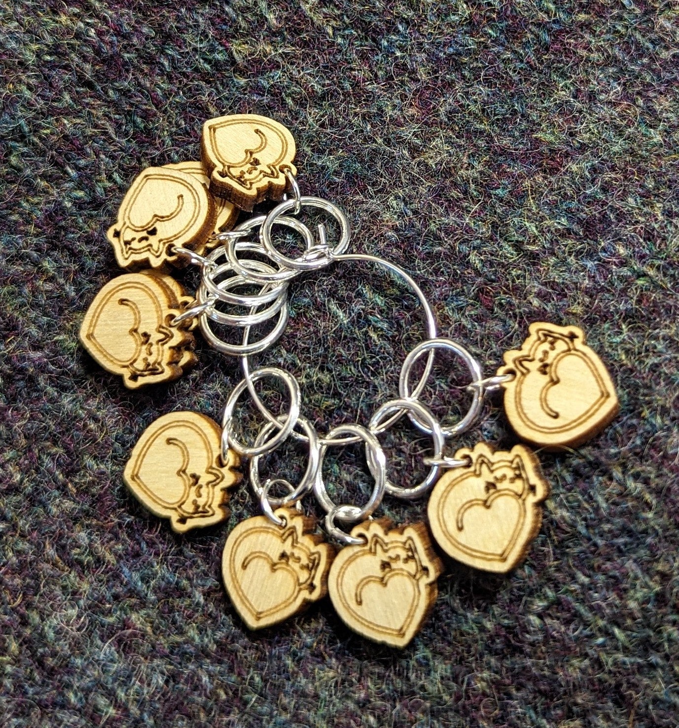 Stitch Markers | Cardinal Woodwork